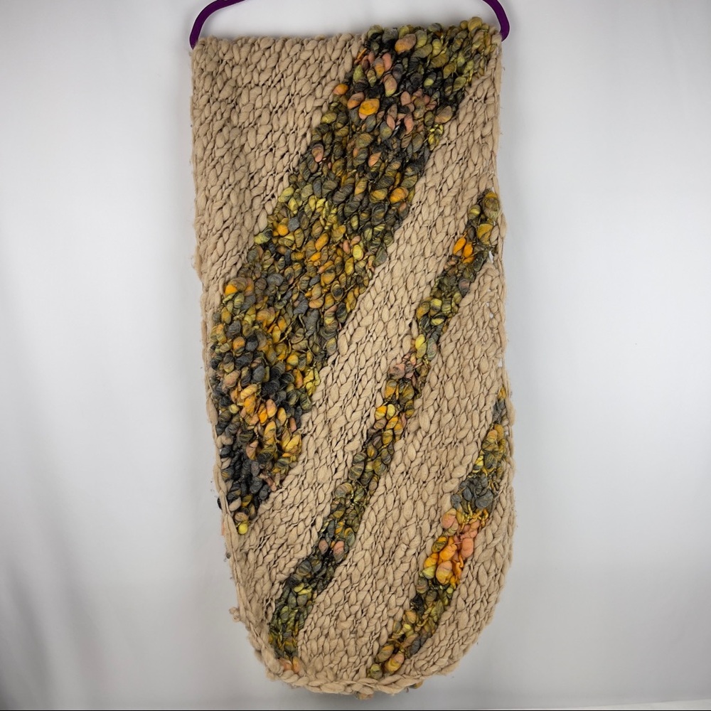 Spratters & Jayne Sustainable Handcrafted 100% Wool Chunky Scarf